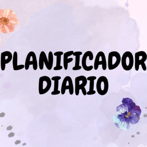 Portada Planificador Diario Acuarela Horizontal