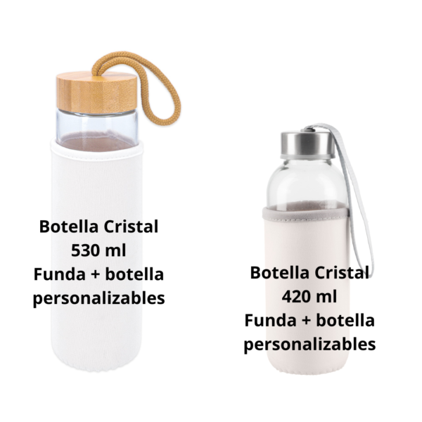 Botellas y Jarras Personalizadas con vinilo - Imagen 2