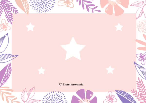 Planificador Semanal Floral Horizontal - Imagen 2