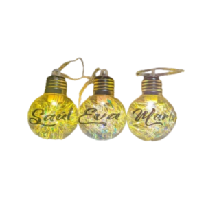 Bolas navidad con luz