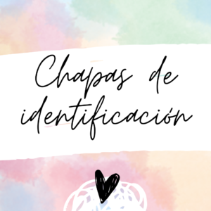 Chapas de identificación