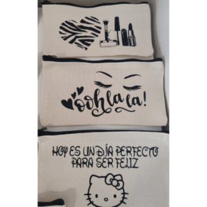 Neceseres de tela personalizados