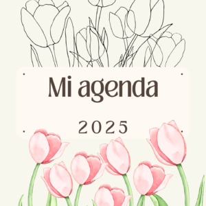 Portada agenda 2025 Tulipanes
